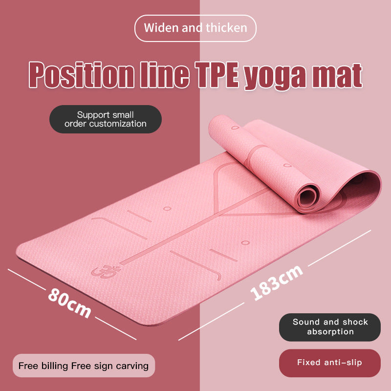 Anti-slip yoga mat